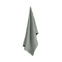 Billede af The Organic Company Big Waffle Medium Towel 50x150 cm - Dusty Mint OUTLET