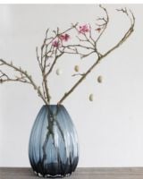 Billede af Holmegaard 2Lips Vase H: 45 cm - Mørk Blå 