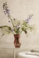 Billede af Holmegaard Calabas Vase H: 21 cm - Burgundy 