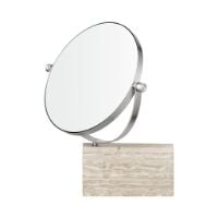 Billede af Blomus Lamura Marble Vanity Mirror Wall Mounted H: 26,8 cm - Mourning Dove 