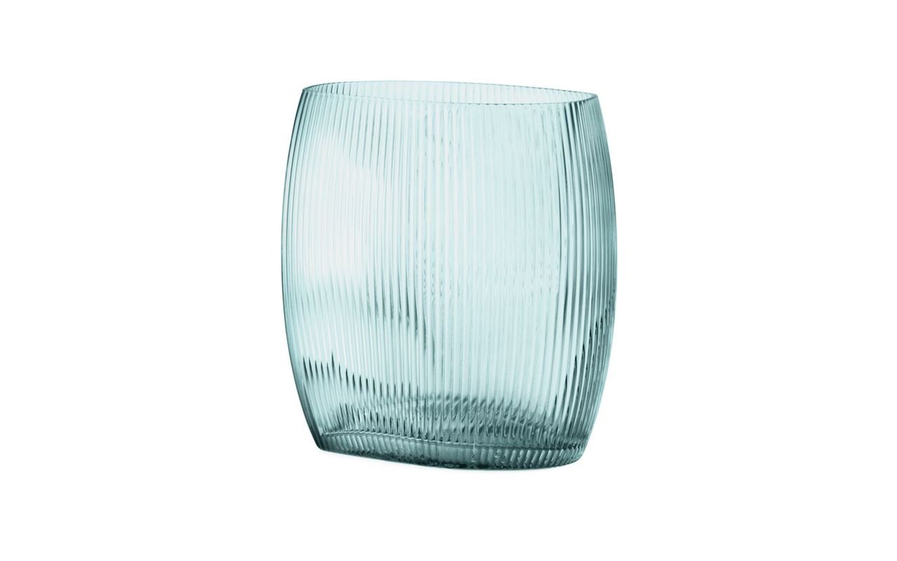 Billede af Normann Copenhagen Tide Vase H: 18 cm - Blå