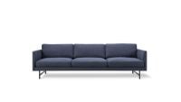 Billede af Fredericia Furniture 5623 Calmo 3 Pers. Sofa L: 250 cm - Sunniva 783/Sort Metal