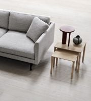 Billede af Fredericia Furniture 6705 Piloti Sofabord 46x39x35 cm - Lys Olieret Eg