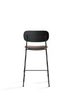 Billede af Audo Copenhagen Co Counter Chair Veneer Seat Upholstered SH: 68,5 cm - Black Oak/Reflect 0344 