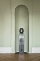 Billede af Fredericia Furniture Hydro Vase H: 30 cm - Sortoxideret Messing