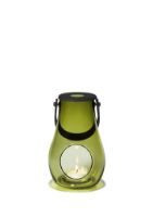 Billede af Holmegaard Design With Light Lanterne H: 16,5 cm - Olivengrøn