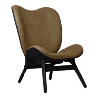 Billede af Umage A Conversation Piece Tall Loungechair SH: 42 cm - Sugar Brown/Sort Eg