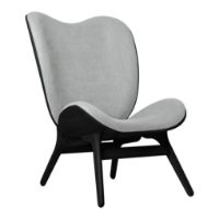 Billede af Umage A Conversation Piece Tall Loungechair SH: 42 cm - Sterling/Sort Eg