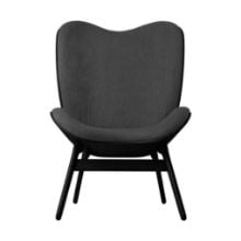 Billede af Umage A Conversation Piece Tall Loungechair SH: 42 cm - Shadow/Sort Eg