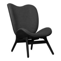 Billede af Umage A Conversation Piece Tall Loungechair SH: 42 cm - Shadow/Sort Eg