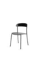 Billede af New Works Missing Chair SH: 46 cm - Black Ash/Black