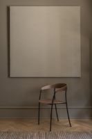 Billede af New Works Missing Armchair SH: 46 cm - Walnut/Black