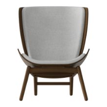 Billede af Umage The Reader Wing Chair SH: 43 cm - Sterling/Mørk Eg