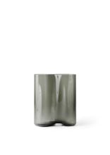 Billede af Audo Copenhagen Aer Vase H: 33 cm - Smoke Glass 