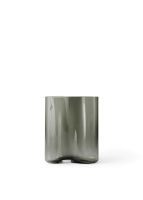 Billede af Audo Copenhagen Aer Vase H: 33 cm - Smoke Glass 