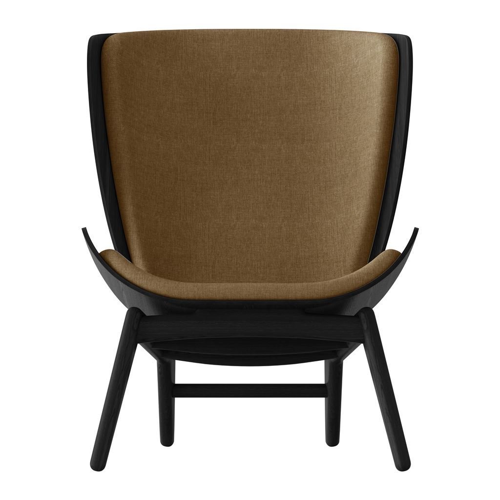 Billede af Umage The Reader Wing Chair SH: 43 cm - Sugar Brown/Sort Eg