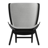 Billede af Umage The Reader Wing Chair SH: 43 cm - Sterling/Sort Eg
