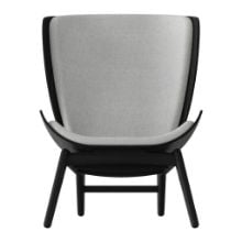 Billede af Umage The Reader Wing Chair SH: 43 cm - Sterling/Sort Eg