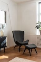Billede af Umage The Reader Wing Chair SH: 43 cm - Shadow/Sort Eg