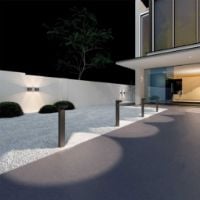 Billede af LOOM Design Arn LED Havelampe - Sort