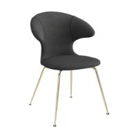 Billede af Umage Time Flies Chair SH: 44 cm - Shadow/Brass