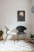 Billede af Umage Time Flies Chair SH: 44 cm - Shadow/Brass