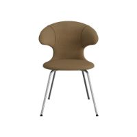 Billede af Umage Time Flies Chair SH: 44 cm - Sugar Brown/Chrome