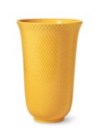 Billede af Lyngby Rhombe Color Vase H: 20 cm - Gul