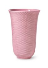 Billede af Lyngby Rhombe Color Vase H: 20 cm - Rosa