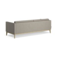 Billede af Swedese Madison 3 pers. Sofa med Knapper B: 210 cm - Lakeret Eg/Main Line Flax 02