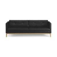 Billede af Swedese Madison 3 pers. Sofa med Knapper B: 210 cm - Olieret Eg/Soft 99999