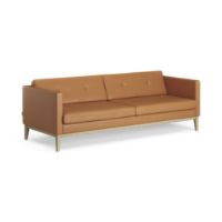 Billede af Swedese Madison 3 pers. Sofa med Knapper B: 210 cm - Lakeret Eg/Soft 54035