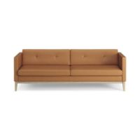 Billede af Swedese Madison 3 pers. Sofa med Knapper B: 210 cm - Lakeret Eg/Soft 54035