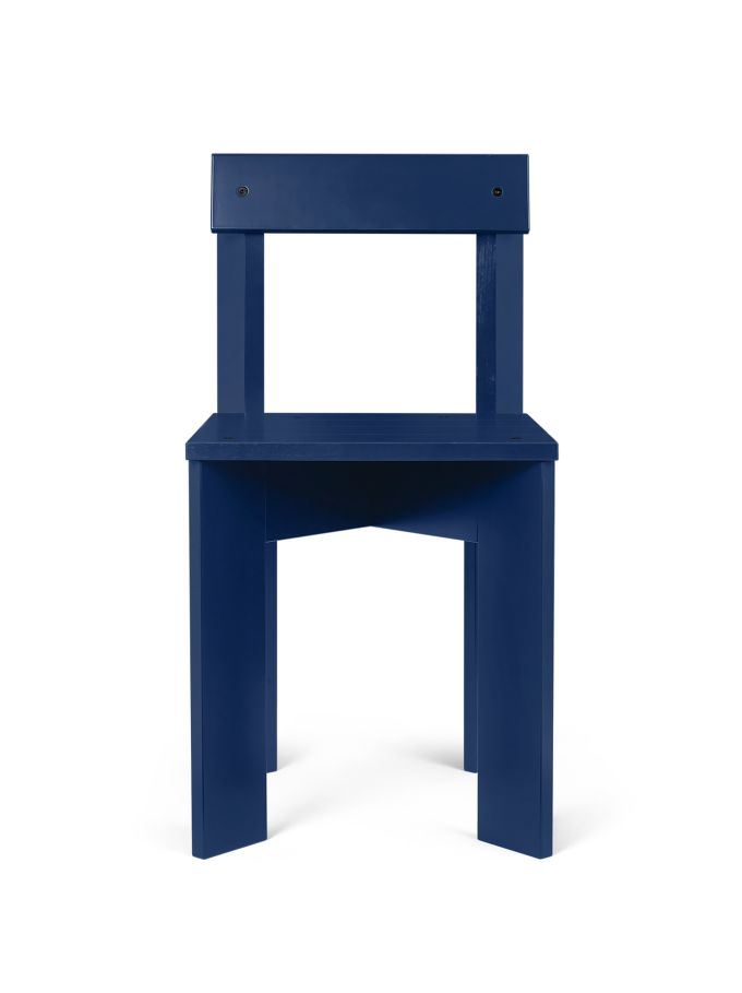 Billede af Ferm Living Ark Dining Chair H: 78 cm - Blue 