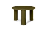 Billede af Ferm Living Post Coffee Table Small Ø: 65 cm - Olive 