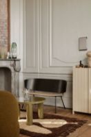 Billede af Ferm Living Post Coffee Table Small Ø: 65 cm - Olive  OUTLET