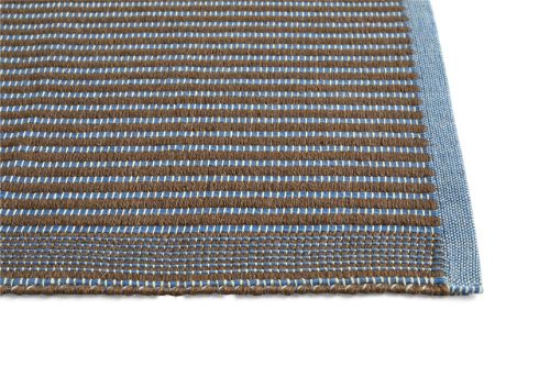 HAY Tapis Mat 60x95 cm - Chestnut and Blue