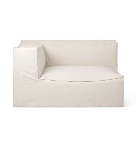 Ferm Living Catena Armrest Left L400 Wool Boucle 76x138 cm - Off-White