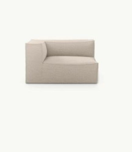 Ferm Living Catena Armrest Left L400 Wool Boucle 76x138 cm - Natural