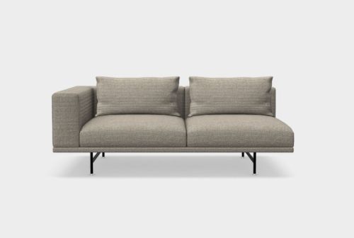 Vipp 610 Loft Sofa Left L: 180 cm - Safire 04