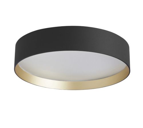 LOOM Design Lucia Loftlampe Ø: 35 cm - Black/Gold