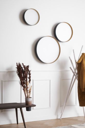 LOOM Design Lucia Loftlampe Ø: 45 cm - Black/Gold