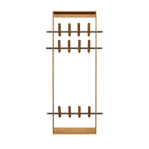 We Do Wood Coat Frame H: 150 cm - Oak/Black