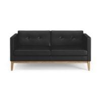 Billede af Swedese Madison 2 pers. Sofa med Knapper B: 155 cm - Olieret Eg/Soft 99999