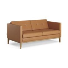 Billede af Swedese Madison 2 pers. Sofa med Knapper B: 155 cm - Olieret Eg/Soft 54036
