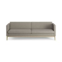 Billede af Swedese Madison 3 pers. Sofa B: 210 cm - Lakeret Eg/Main Line Flax 02