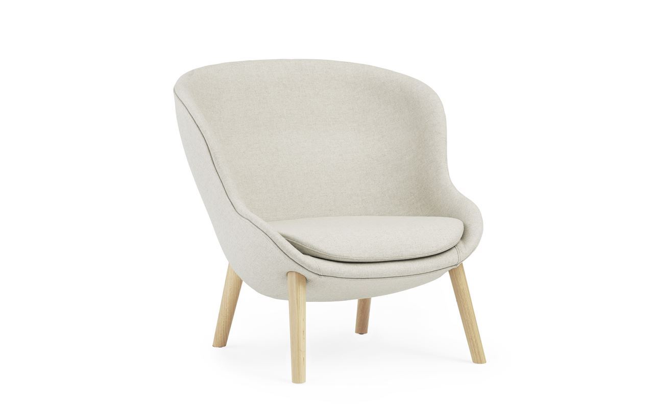 Billede af Normann Copenhagen Hyg Low Loungestol SH: 40 cm - Upminster/Eg