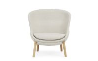 Billede af Normann Copenhagen Hyg Low Loungestol SH: 40 cm - Upminster/Eg