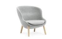 Billede af Normann Copenhagen Hyg Low Loungestol SH: 40 cm - Partner/Eg