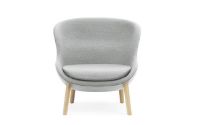 Billede af Normann Copenhagen Hyg Low Loungestol SH: 40 cm - Partner/Eg